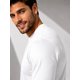 thumbnail image 2 of Polera Manga Larga De Hombre 250g/m Cuello Redondo Algodon Blanco L Lisa, 2 of 3