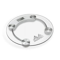 Leonimport - Balanza Pesa Digital Baño 180Kg Vidrio Temperatura 33Cm