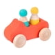 thumbnail image 3 of Coche De Juguete De Madera Montessori Para Niños Y Niñas De 1 A 3 Años, Regalos Del Día De San Valentín Para Niños, Coche Rojo, 3 of 5