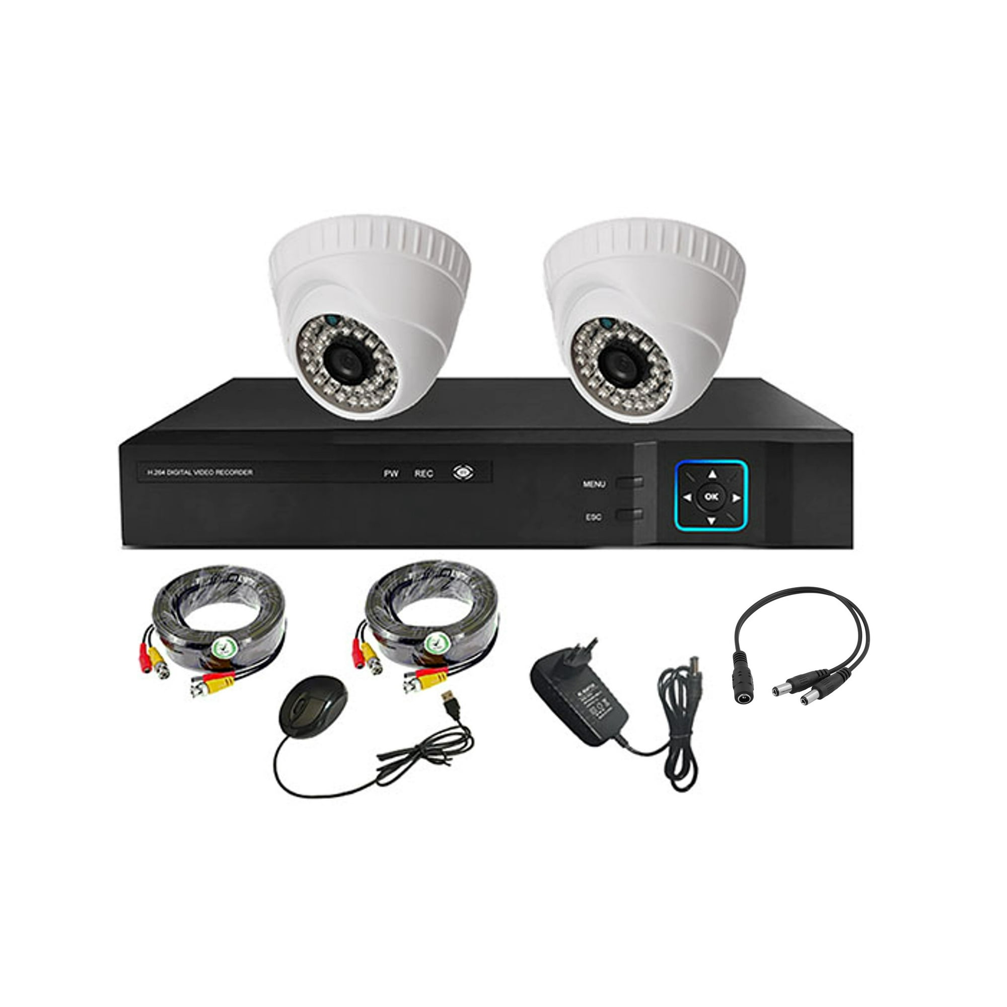 Vipa - Kit 2 Cámaras De Seguridad Interior Hd 1mp - I20l