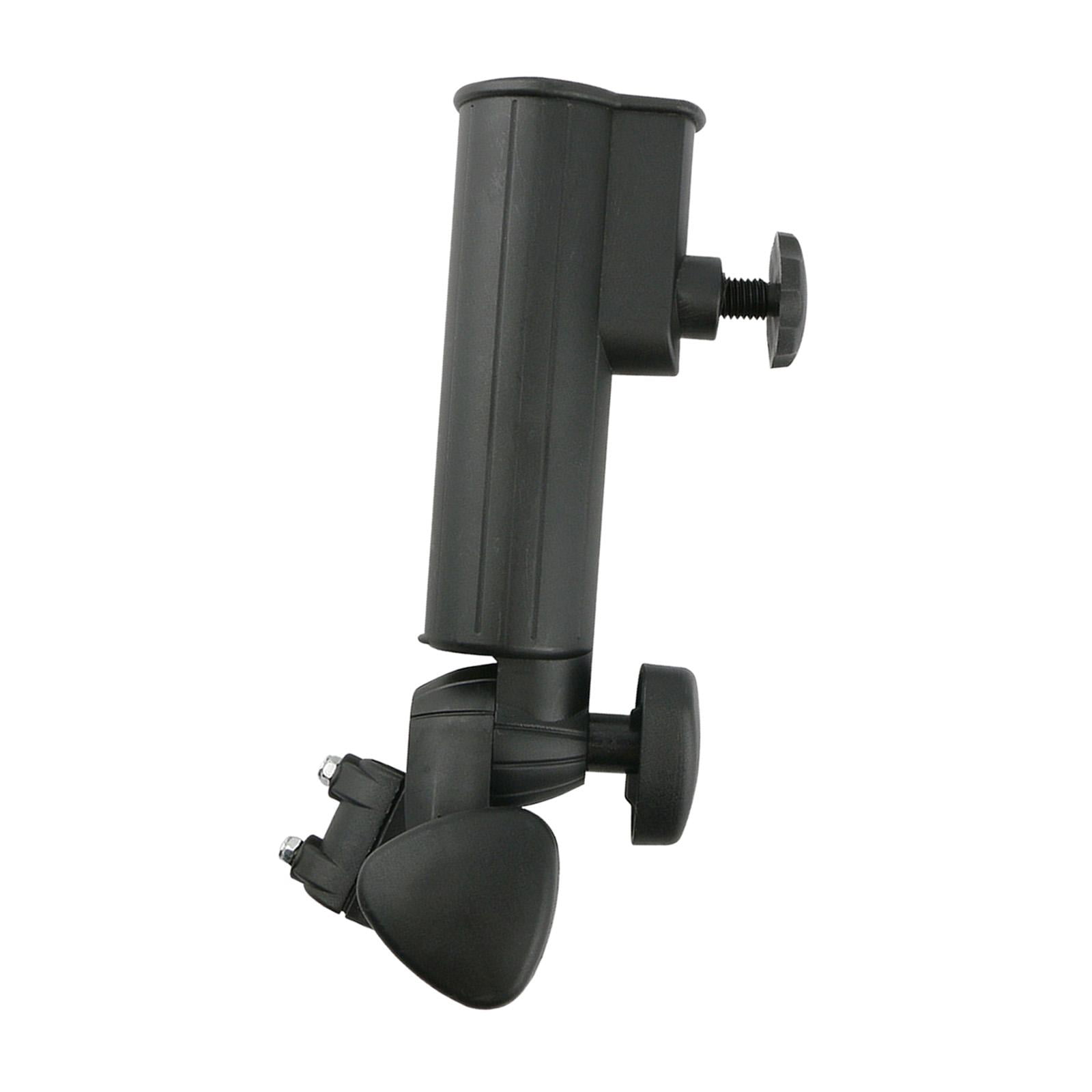 Magideal - Carrito De Golf Paraguas Soporte Abrazadera Ángulo Ajustable Universal A Prueba De Viento Paraguas Soporte Base Paraguas Clip Para Bicicleta Pesca Sil