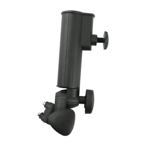 Magideal - Carrito De Golf Paraguas Soporte Abrazadera Ángulo Ajustable Universal A Prueba De Viento Paraguas Soporte Base Paraguas Clip Para Bicicleta Pesca Sil