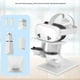thumbnail image 4 of Compatible con Meta Quest 3S VR Headset Stand - Estación de montaje de pantalla ajustable con diseño de ahorro de espacio, soporte 3S para accesorios VR-Blanco, 4 of 9