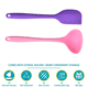 thumbnail image 3 of Juego de 2 utensilios de cocina de silicona antiadherentes, resistentes al calor y saludables., 3 of 5