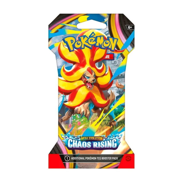 Pokemon TCG: Chaos Rising Sleeved Booster Pack ESPAÑOL | Lider