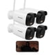 thumbnail image 1 of Cámaras de Seguridad para Exterior LaView 4K 8MP Paquete de 4 con WiFi, 1 of 9