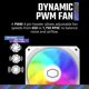 thumbnail image 4 of Ventilador para PC Cooler Master MF120 Lite 120 mm aRGB blanco, 4 of 9