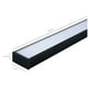 thumbnail image 2 of Luminaria Lineal ECO 24W Colgante Negro 120 cm - Neutro, 2 of 3
