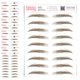 thumbnail image 1 of Tatuajes temporales para cejas Brows by Bossy - Marrón impermeable, 1 of 8