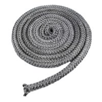 Bothyi - Cuerda De Sellado Para Chimenea, Cuerda De Fibra De Vidrio De Alta Densidad, Junta De Sellado Para Puerta De Estufa De Leña, 0,39 Pulgadas X 118 Pulgadas
