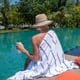 thumbnail image 4 of Juego de toallas de playa Arkwright Las Rayas de algodón, 76 x 152 cm, 480 g/m², 4 of 7