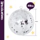 thumbnail image 3 of Bola de discoteca Mirror Ball Youdepot, 30 cm de diámetro, plástico PVC, 3 of 6