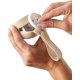 thumbnail image 3 of Estuche porta chupón de silicona para bebé Skip Hop, avena, para 2 chupones, 3 of 7