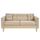 thumbnail image 1 of Sofa New Retro 3c Felpa 05 Beige, 1 of 6