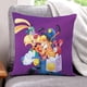 thumbnail image 1 of Bonkers Fundas de almohada de terciopelo con tema, regalos de funda de almohada, decoración para el hogar, cojín de lanzar, regalo de cumpleaños para fans y parejas. 45cm x 45cm., 1 of 6