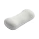 thumbnail image 2 of Almohada Ergonómica De Apoyo, Almohada De Espuma Viscoelástica Para Senderismo, Hogar, Avión, Gris Claro, 2 of 5