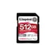 thumbnail image 1 of Tarjeta SD Kingston Canvas React Plus 512 GB UHS-II U3 V60, 1 of 7