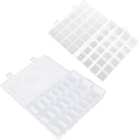 Impormaipu - Caja Organizadora Ajustable 24 Espacios Para Joyas Tornillos Y Otros