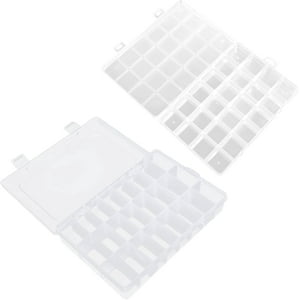 Impormaipu - Caja Organizadora Ajustable 24 Espacios Para Joyas Tornillos Y Otros