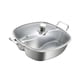thumbnail image 5 of Olla Caliente De Acero Inoxidable Con Doble Sabor Para Shabu Shabu, Ideal Para Viajes, Fiestas Y Picnics, Con Tapa, 5 of 5
