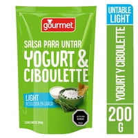 Salsa De Yogurt Ciboulette Light Doypack 200 G Gourmet