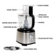 thumbnail image 3 of Procesador de alimentos Kenmore, 11 tazas, 500 W, 7 funciones, acero inoxidable, 3 of 4