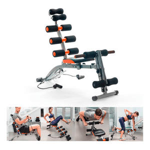 Genérico - Banco Fitness Abdominales Multifuncional Ejercicios Six Pack
