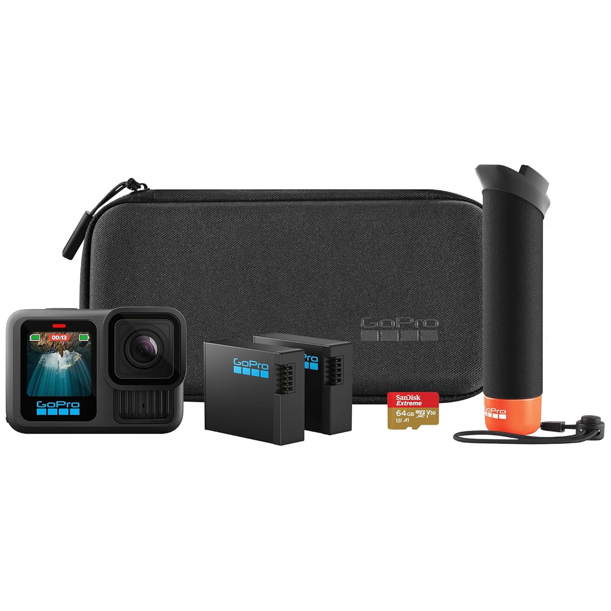 Kit De Cámara Gopro Hero13 Black Con Accesorios