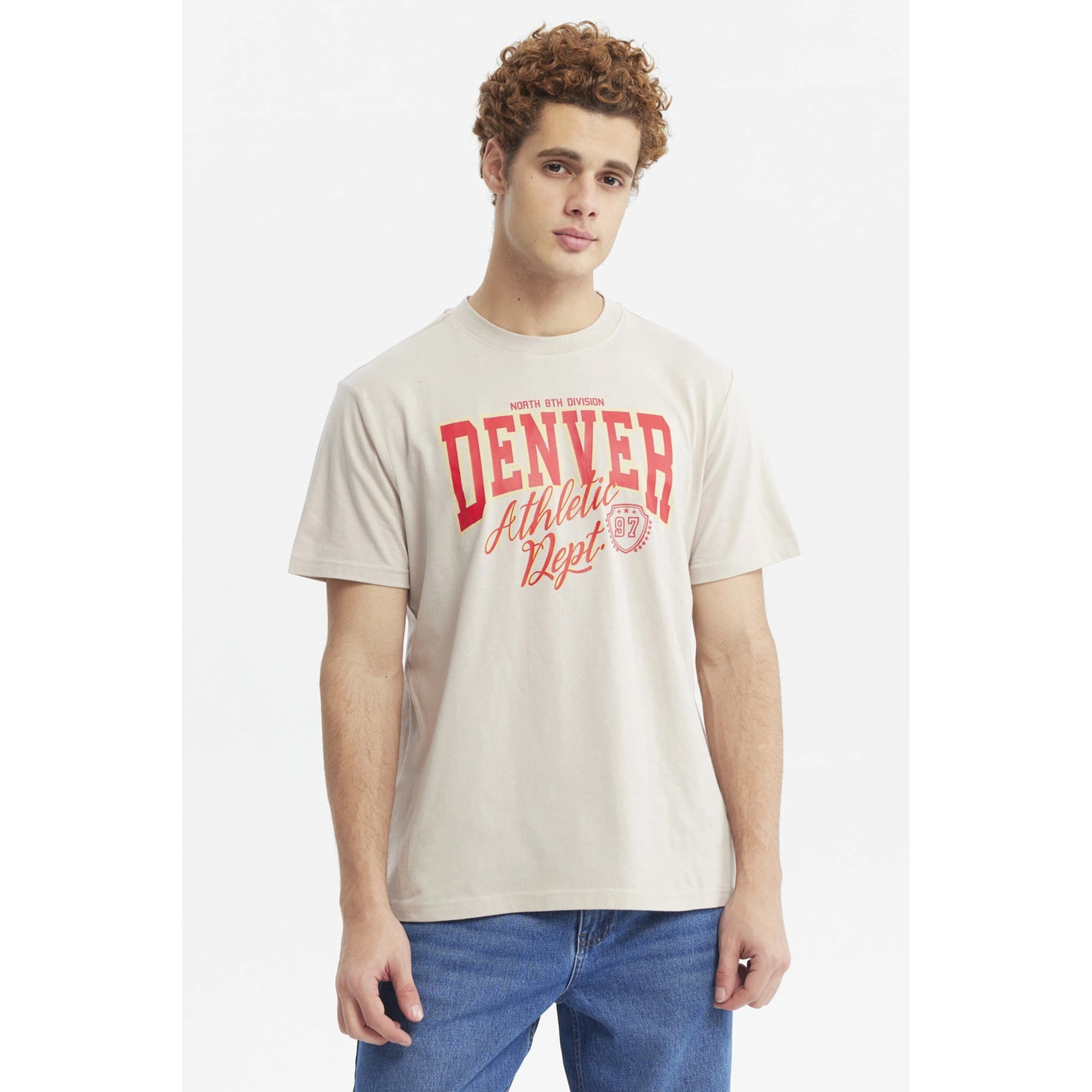 Fashionspark - Polera Hombre Oversize Beige - Vll