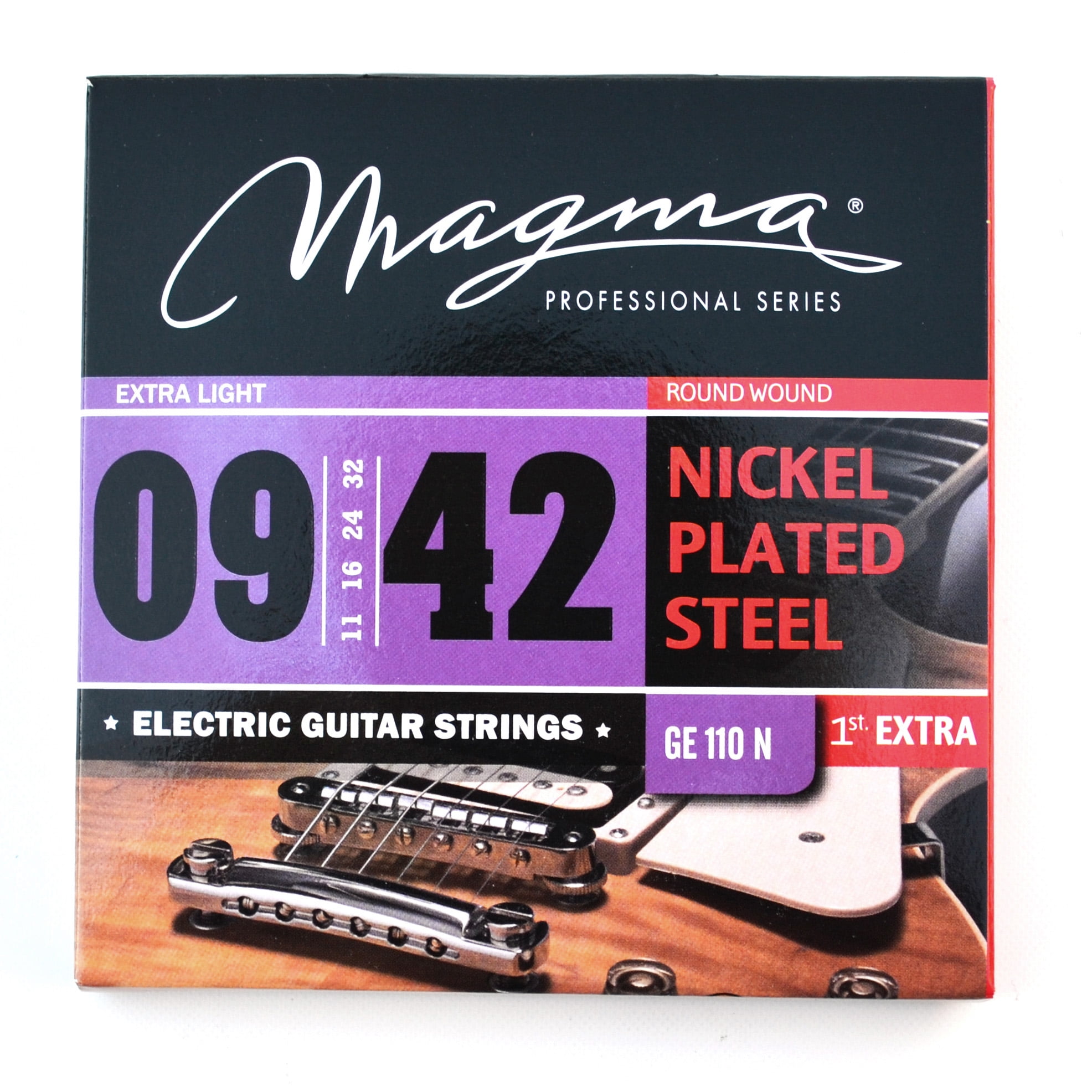 Set Cuerdas Guitarra Eléctrica Ge110n Magma
