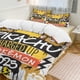 thumbnail image 3 of Comforter Set Queen Size Pokmon Set with 2 Pillowcases for All SeasonsBedding Set 3pcs for Kids Boys Girls Bedroom Decor Bed Sheets, 3 of 5