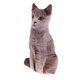 thumbnail image 4 of Cojín Suave Abrazadera Cama Sofá Reposacabezas Ni?os Juguete Gato Relleno Gris, 4 of 5