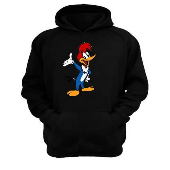 Polerón Canguro El Pájaro Loco Negro Talla S Unisex