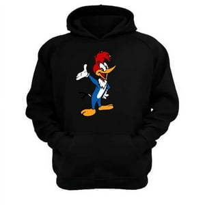 Genérico - Polerón Canguro El Pájaro Loco Negro Talla Xs Unisex