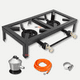 thumbnail image 1 of Fogón Cocina A Gas Licuado 2 Platos + Kit De Instalación Camping Hogar, 1 of 7