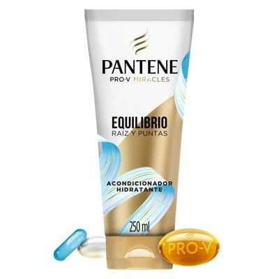 Acondicionador Hidratante Miracles Equilibrio Raíz Y Puntas 250 Ml Pantene