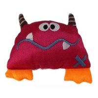 Defensor - Juguete De Peluche Para Tu Mascota Con Sonido Color Burdeo