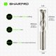 thumbnail image 2 of Fresa para Router SHARPRO 1/4" Espiral Ascendente de Carburo Sólido, 2 of 6