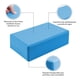 thumbnail image 5 of Bloque de Yoga Azul, 5 of 6
