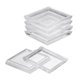 thumbnail image 1 of Uxcell Copas para Ruedas de Muebles, Almohadilla de Plástico para Muebles 8, 1 of 7