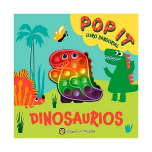 El Gato De Hojalata - Pop It Libro Sensorial - Dinosaurios