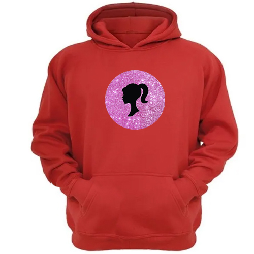 Genérico - Polerón Canguro Muñeca Modelo Rojo Talla M Unisex