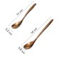 thumbnail image 5 of Juego de cucharas y cucharones de madera Renawe de 35 cm y 28 cm de madera de acacia, 5 of 7