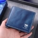 thumbnail image 2 of Cartera para hombre, cartera plegable, cartera de cuero para hombre, cartera plegable con bolsillo abatible, tarjetero, monedero, 2 of 6