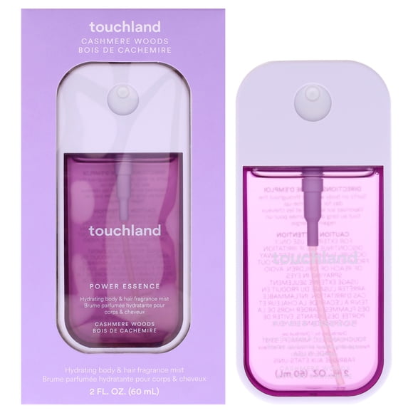 Bruma de fragancia Touchland Cashmere Woods 60 ml con cuidado de la piel