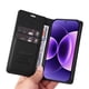 thumbnail image 3 of Funda Billetera de Cuero para Xiaomi 17 Pro con Tarjetero y Soporte - Tapa Magnética Negro, 3 of 5