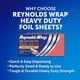 thumbnail image 2 of Láminas de aluminio Reynolds Wrap Heavy Duty, 30 hojas, 2 of 7