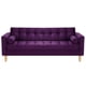 thumbnail image 1 of Sofa Retro 3cg Felpa 05 Morado, 1 of 6