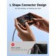 thumbnail image 3 of Cable USB‑C JSAUX 100 W 3 m (1 unidad), 3 of 8