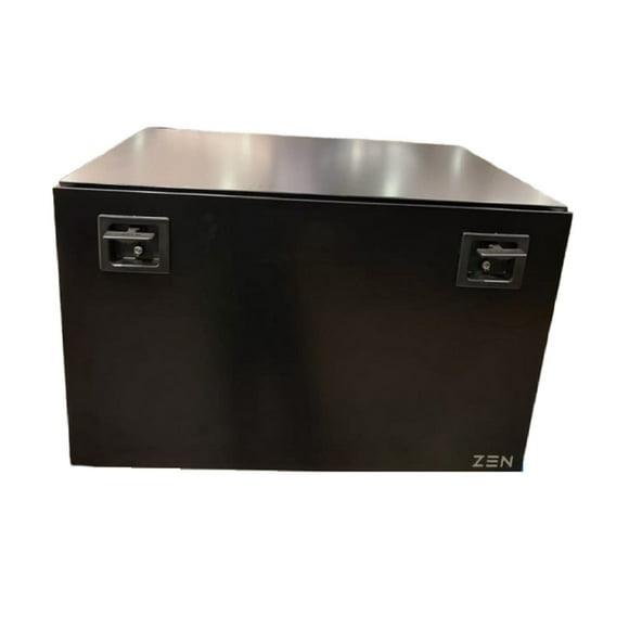 Caja Metalica Negra De 324Lts